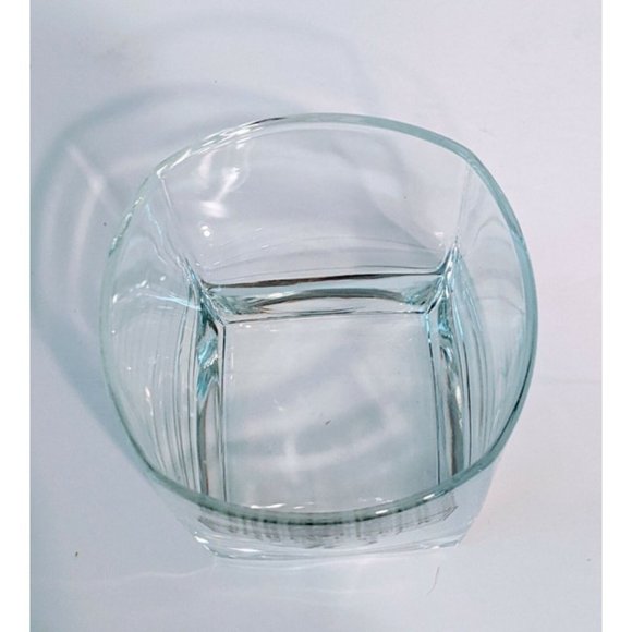 Whisky Square Rocks Glasses Bar Drink Cocktail Man Cave Set of 3 Forty Creek 40 - Picture 4 of 4